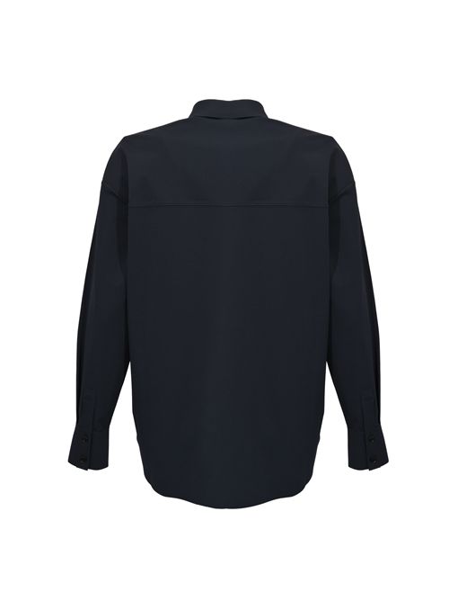 Camicia MMLBAITA in tessuto tecnico Blu MM Max Mara | 2616951037600005